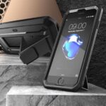 Supcase UB Pro Hoesje met Screen Protector iPhone SE (2022 / 2020) - 8 - 7 - Zwart - 3