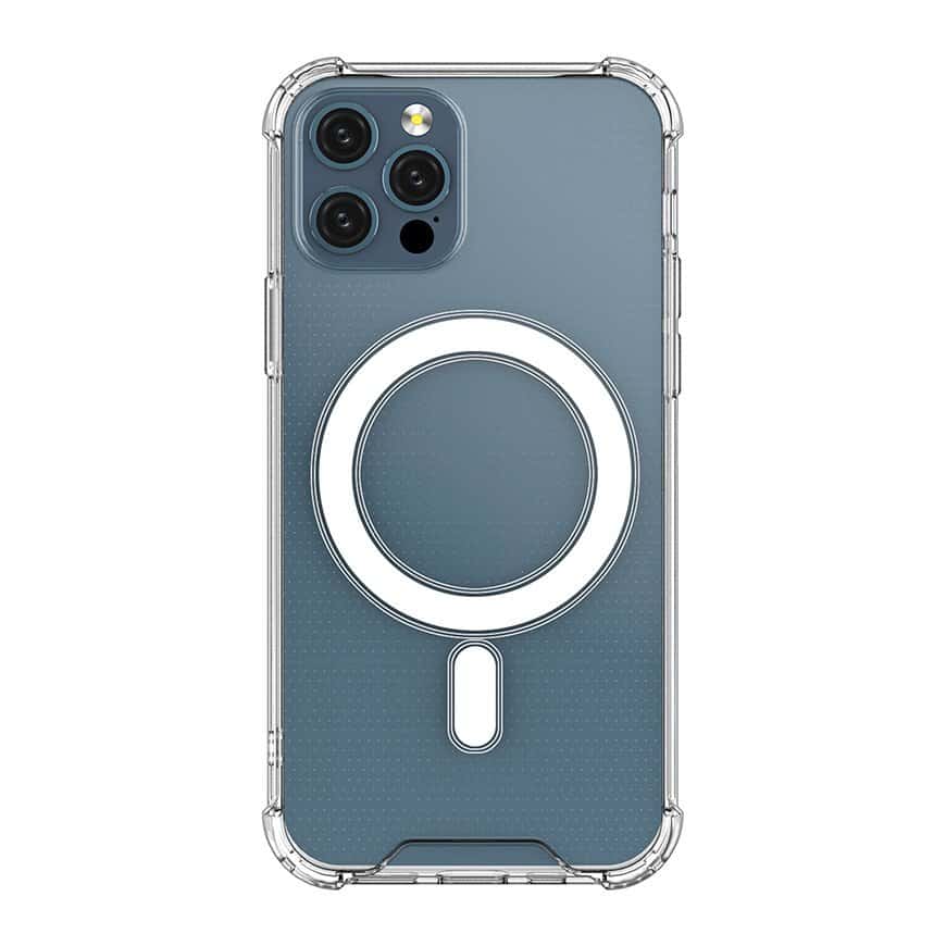 FONU Anti-Shock MagSafe Backcover iPhone 12 Pro Max - Transparant 1