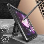 SUPCASE Full Cover Hoes Samsung Tab S8 PLUS - S7 Plus - 12.4 inch - Zwart - 5