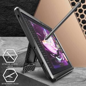 SUPCASE Full Cover Hoes Samsung Tab S7 Plus - Zwart 2