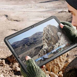 SUPCASE Full Cover Hoes Samsung Tab S7 Plus - Zwart 6