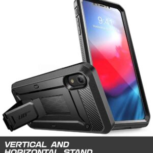 SUPCASE Stevige Hardcase Met Screen Protector iPhone XR - Zwart 2