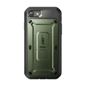 SUPCASE UB Hoesje Inclusief Schermbeschermer iPhone SE 2020 - Metaalgroen 2