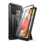 variatie Supcase Volledige Backcover met Glasbescherming Galaxy A72 – Black