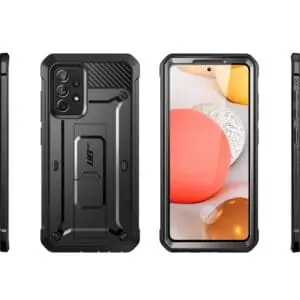SUPCASE Volledige Backcover Met Glasbescherming Galaxy A72 - Black 9