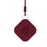 Anti-Kras Volledig TPU Bescherming Apple AirTag – Bordeaux - 1