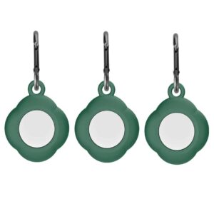 Key-Chain AirTag Silicone Case – 3 Stuks – Groen 1