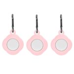 variatie Key-Chain Apple AirTag Hoesje – 3 Stuks – Roze