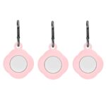 variatie Key-Chain Apple AirTag Hoesje – 3 Stuks – Roze