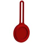 variatie Silicone Apple AirTag Hanger Case – Red