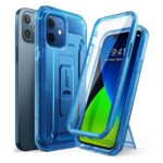 variatie Supcase 360 Case met Glas iPhone 12 Pro – 12 – Frost Blue