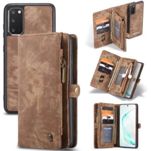 Caseme vintage Walletcover Samsung Galaxy S20 Plus – Bruin