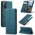 variatie Caseme retro Case Samsung S21 FE Blauw