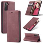 variatie Caseme retro Telefoonhoesje Samsung S21 FE – Paars