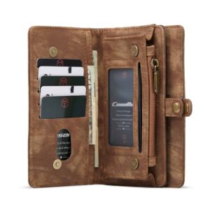 Caseme Vintage Wallet Case Samsung Galaxy S21 FE (Fan Edition) - Bruin 3