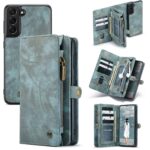 variatie Caseme vintage Wallet Hoes Samsung Galaxy S21 FE – Blauw