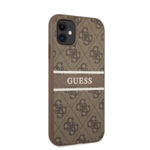 GUESS Logo Stripe iPhone 11 Backcase - Bruin 4