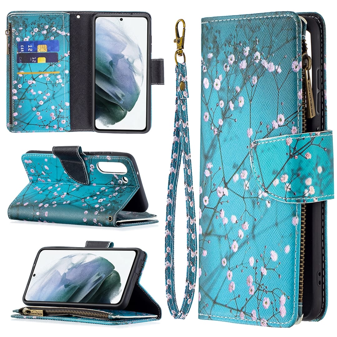 Samsung Galaxy S21 FE Portemonnee Hoesje - Japanse Sierkers 1