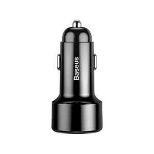 Baseus Magic Autolader USB & USB-C - FastCharge 4.0 PD 45W - Zwart 3