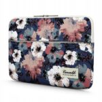 variatie Canvaslife Universeel Laptop Sleeve tot 14 inch – Bloemenprint Camelia