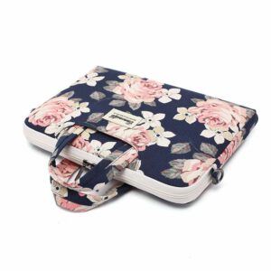 Canvaslife Universeel Laptoptas Tot 16 inch - Bloemenprint Camelia 2