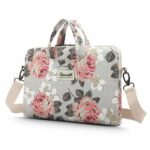 variatie Canvaslife Universeel Laptoptas tot 16 inch – Bloemenprint Rozen