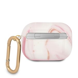 GUESS Shiny Marmer Hoesje AirPods Pro - Roze 2