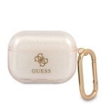 variatie Guess Glitter AirPods Pro Hoesje – Goud