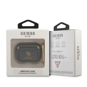 GUESS Glitter Case AirPods Pro - Zwart 3