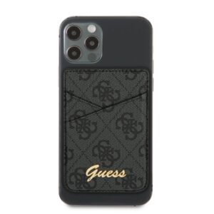 GUESS Magsafe Kaarhouder Hoesje - Grijs 2