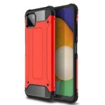 variatie Robuuste Hybrid Backcover Samsung Galaxy A22 5G – Rood