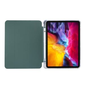 Shockproof Bookcase Hoes iPad Pro 11 (2018 2020 2021) - 11 inch - Pencil Houder - Groen 4