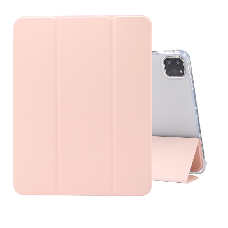 Shockproof Bookcase Hoes iPad Pro 11 - 2022 / 2021 / 2020 - Roze Main Image