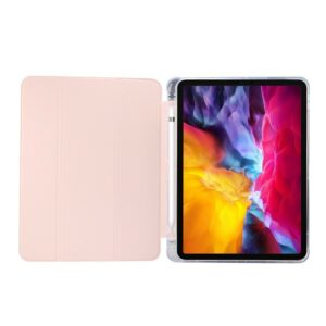 Shockproof Bookcase Hoes iPad Pro 11 (2018 2020 2021) - 11 inch - Pencil Houder - Roze 4