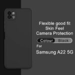 Zwart Samsung Galaxy A22 5G Hoesje 2
