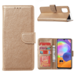 variatie Wallet Hoesje Samsung A22 5G – Goud