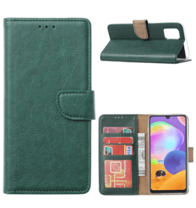 Wallethoes Samsung Galaxy A22 5G – Groen