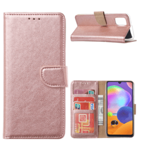 Samsung A22 5G Smartphonehoesje – Rosegoud