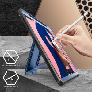 SUPCASE Unicorn Beetle Pro iPad Pro - 2021 - Pencil houder - Blauw 2