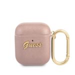 variatie Guess Hoesje AirPods 1 & AirPods Case 2 Saffiano – Pink