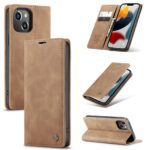 variatie Caseme retro Bookcase iPhone 13 – Bruin