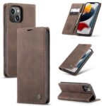 variatie Caseme retro Bookcase iPhone 13 – Donkerbruin