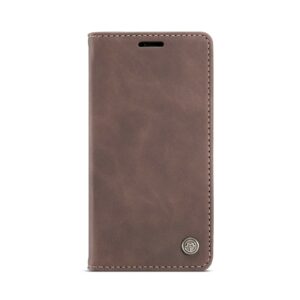 Caseme Retro Bookcase iPhone 13 - Donkerbruin 3