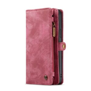 Caseme Vintage Portemonnee Hoesje iPhone 13 Pro - Rood 2