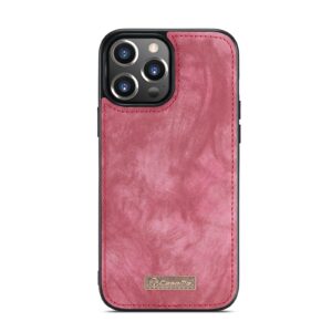Caseme Vintage Portemonnee Hoesje iPhone 13 Pro - Rood 3