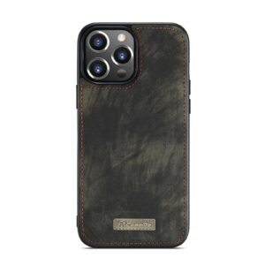 Caseme Vintage Portemonnee Hoesje iPhone 13 Pro - Zwart 3