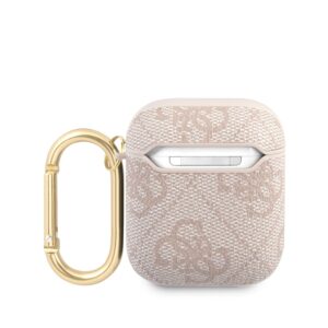 GUESS AirPods 1 AirPods 2 Case 4G Script - Pink 2