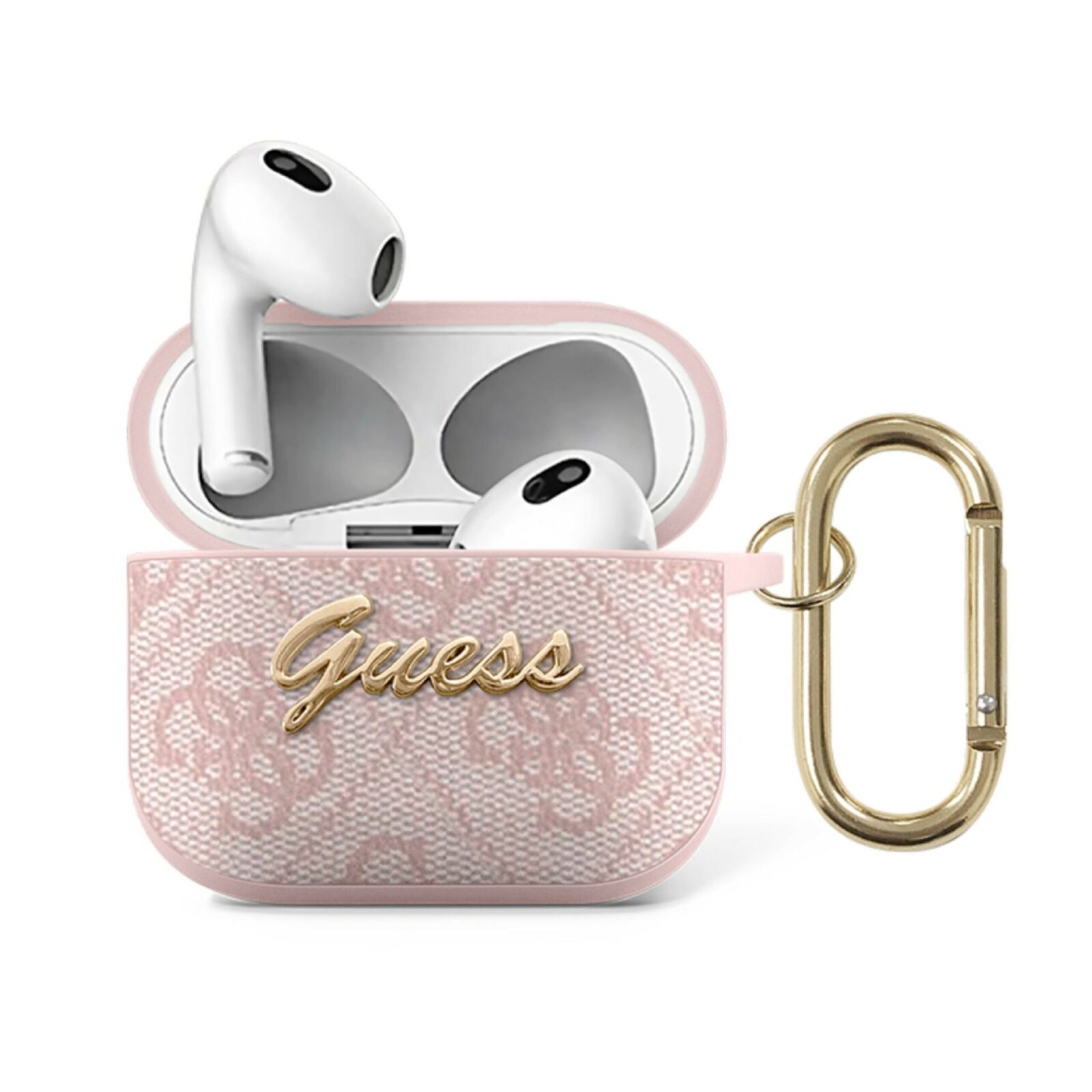 GUESS 4G Script Logo AirPods 3 Case - Pink 1