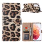 variatie Luipaardprint Telefoonhoesje Samsung S21 Plus