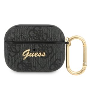 GUESS 4G Script Logo AirPods Pro Hoesje - Grey 1